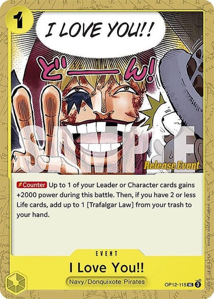 I Love You!!, Legacy of the Master Release Event Cards OP12-115