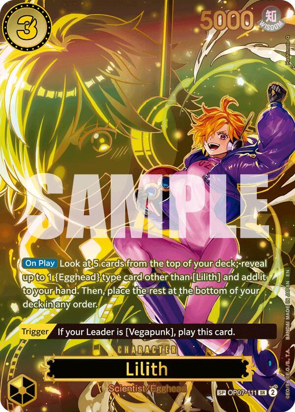 Lilith - OP07-111 (SP), Carrying On His Will OP07-111