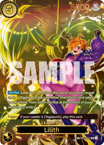 Lilith - OP07-111 (SP), Carrying On His Will OP07-111
