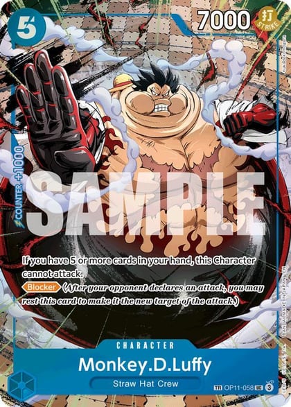 Monkey.D.Luffy - OP11-058 (TR), Carrying On His Will OP11-058