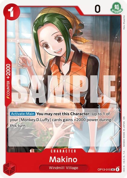Makino, Carrying On His Will OP13-015