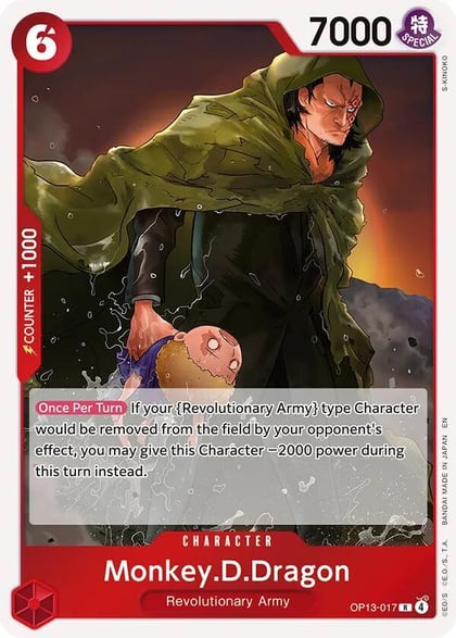 Monkey.D.Dragon, Carrying On His Will OP13-017