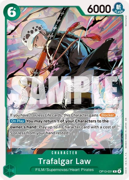 Trafalgar Law, Carrying On His Will OP13-031