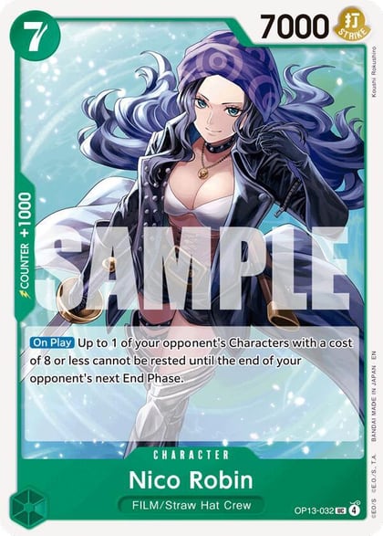Nico Robin, Carrying On His Will OP13-032