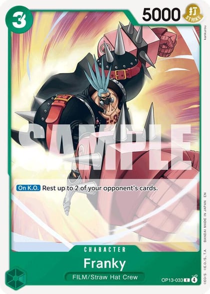 Franky, Carrying On His Will OP13-033