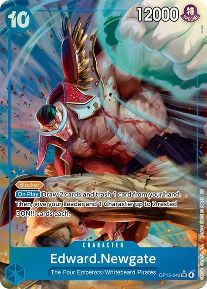 Edward.Newgate (Alternate Art), Carrying On His Will OP13-042