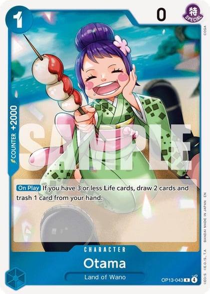 Otama, Carrying On His Will OP13-043