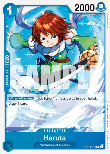 Haruta, Carrying On His Will OP13-045