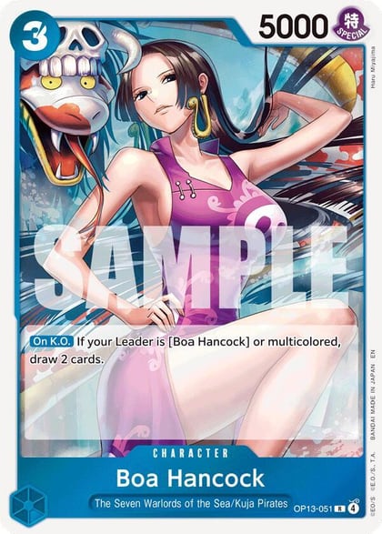 Boa Hancock, Carrying On His Will OP13-051