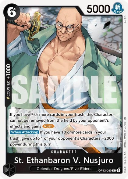 St. Ethanbaron V. Nusjuro, Carrying On His Will OP13-080