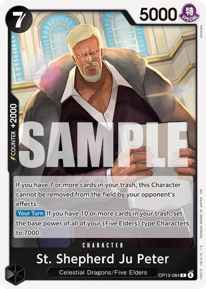 St. Shepherd Ju Peter, Carrying On His Will OP13-084