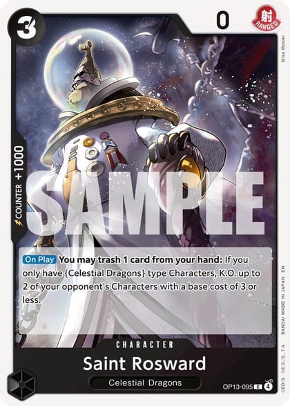 Saint Rosward, Carrying On His Will OP13-095