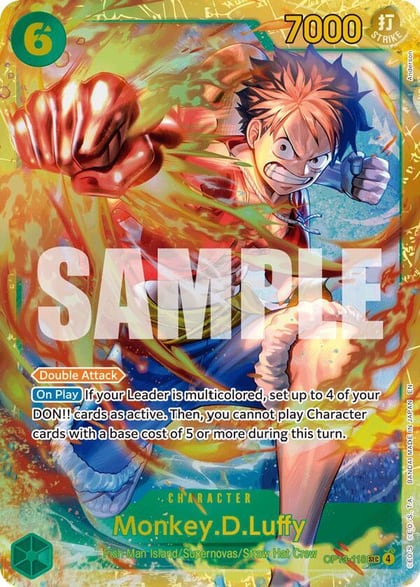 Monkey.D.Luffy (118), Carrying On His Will OP13-118