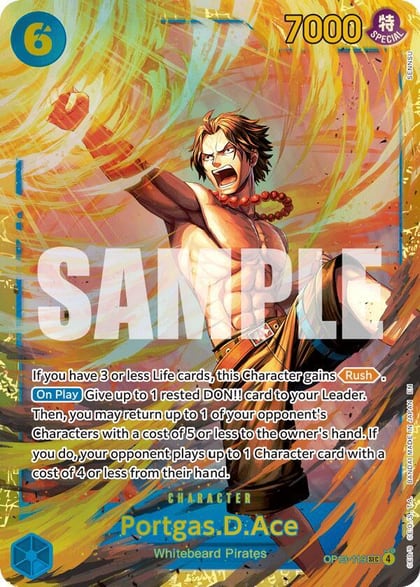 Portgas.D.Ace (119), Carrying On His Will OP13-119
