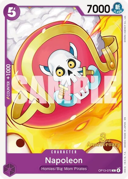 Napoleon, Carrying On His Will: 3rd Anniversary Tournament Cards OP13-070