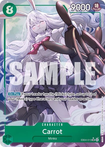 Carrot (Alternate Art), The Azure Sea's Seven EB04-013