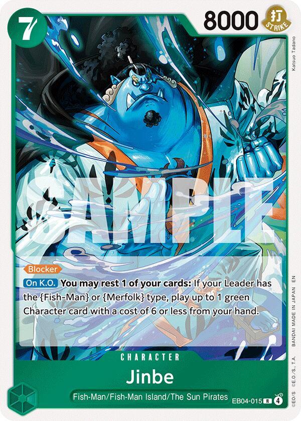 Jinbe - EB04-015, The Azure Sea's Seven EB04-015