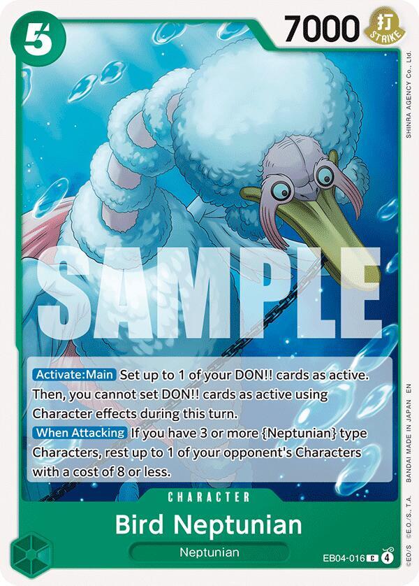 Bird Neptunian, The Azure Sea's Seven EB04-016