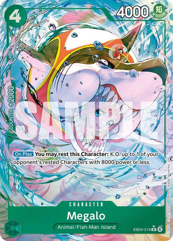 Megalo (Alternate Art), The Azure Sea's Seven EB04-018