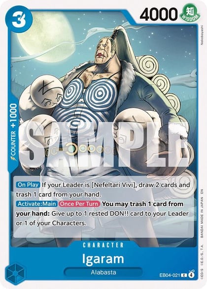 Igaram, The Azure Sea's Seven EB04-021