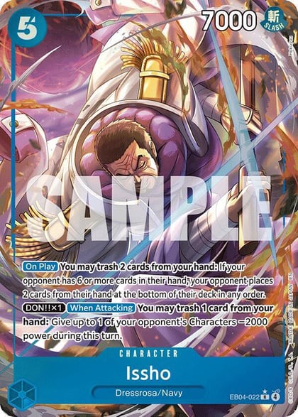 Issho - EB04-022 (Alternate Art), The Azure Sea's Seven EB04-022