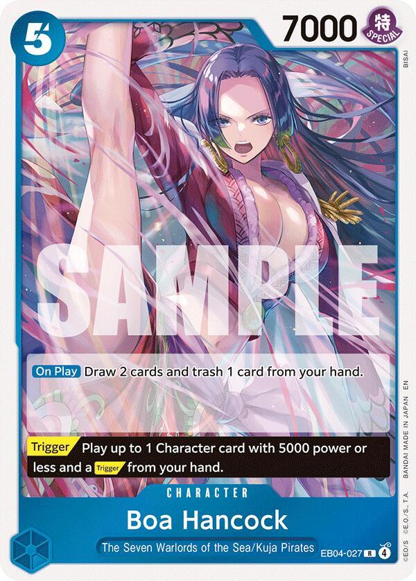 Boa Hancock - EB04-027, The Azure Sea's Seven EB04-027