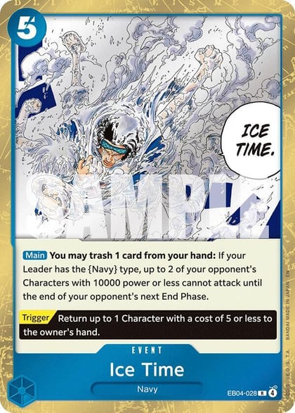 Ice Time, The Azure Sea's Seven EB04-028