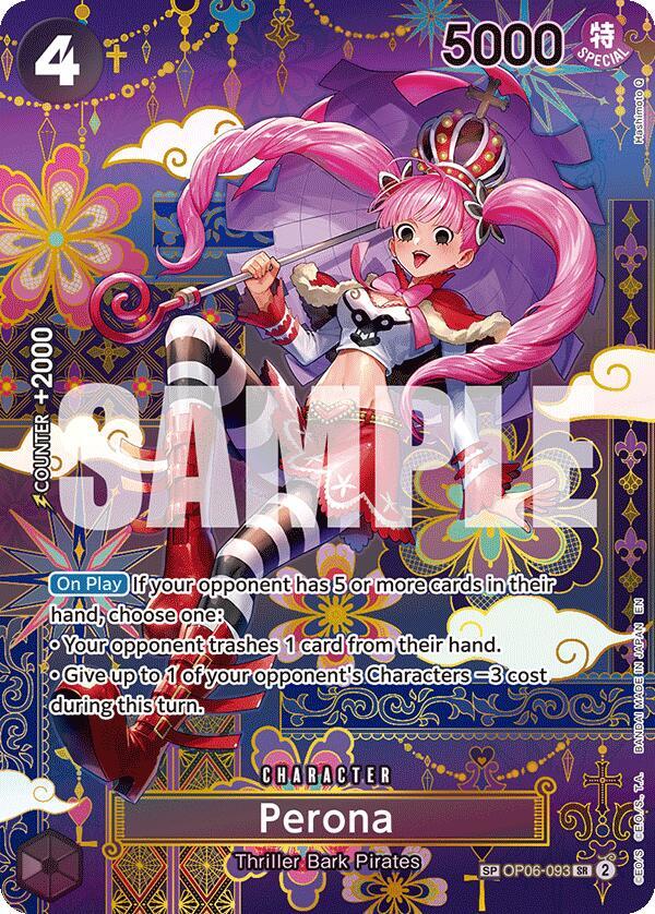 Perona - OP06-093 (SP), The Azure Sea's Seven OP06-093