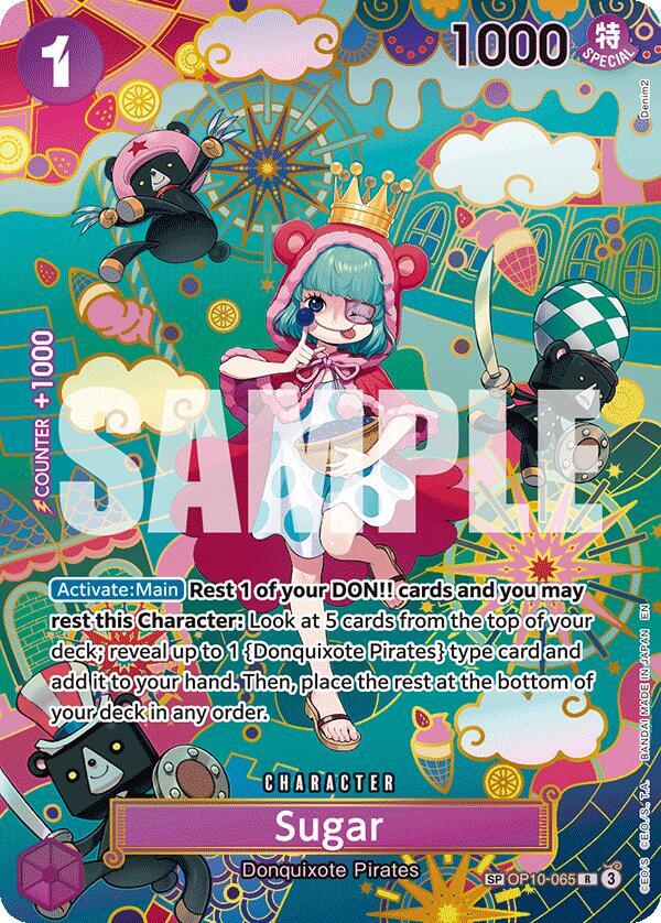 Sugar - OP10-065 (SP), The Azure Sea's Seven OP10-065