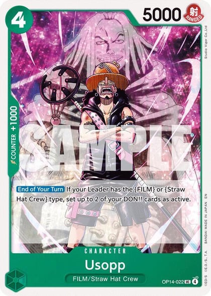 Usopp, The Azure Sea's Seven OP14-022