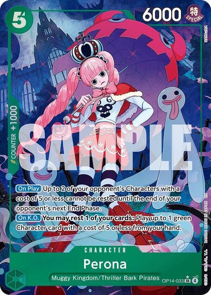 Perona - OP14-033 (Alternate Art), The Azure Sea's Seven OP14-033