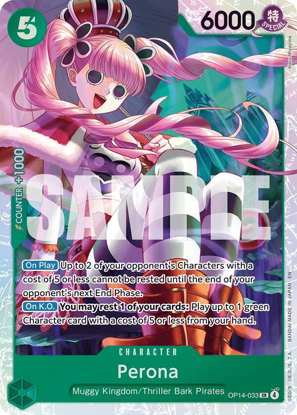 Perona - OP14-033, The Azure Sea's Seven OP14-033