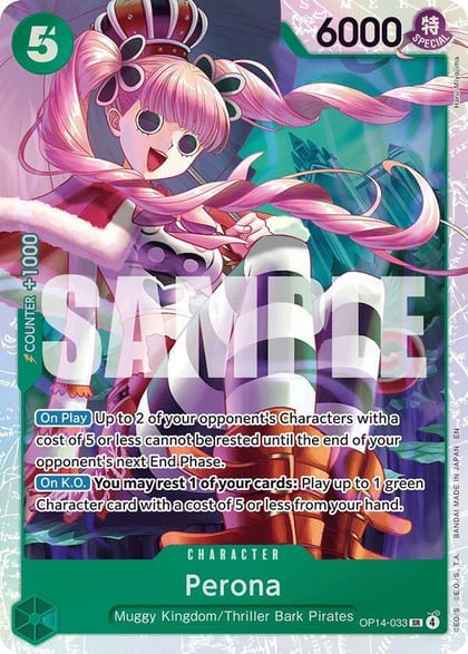 Perona - OP14-033, The Azure Sea's Seven OP14-033