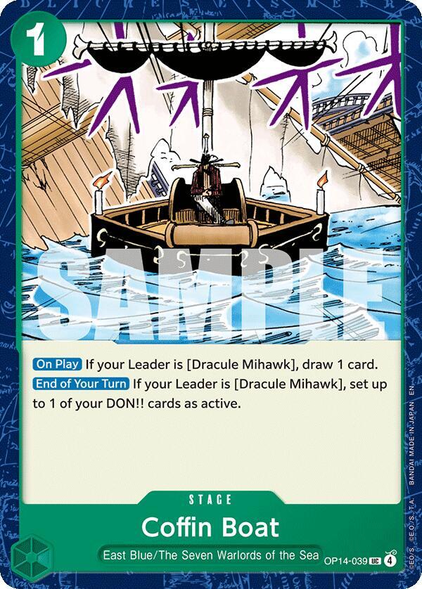 Coffin Boat, The Azure Sea's Seven OP14-039