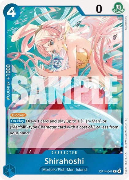 Shirahoshi, The Azure Sea's Seven OP14-047