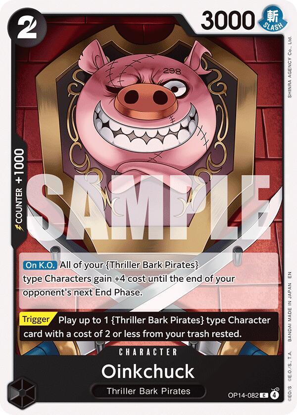 Oinkchuck, The Azure Sea's Seven OP14-082