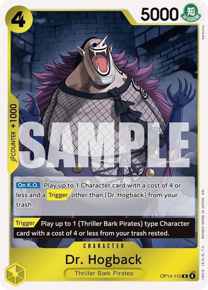 Dr. Hogback, The Azure Sea's Seven OP14-110
