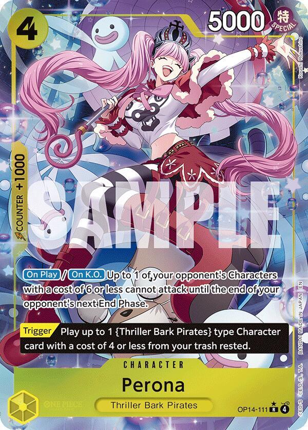 Perona - OP14-111 (Alternate Art), The Azure Sea's Seven OP14-111