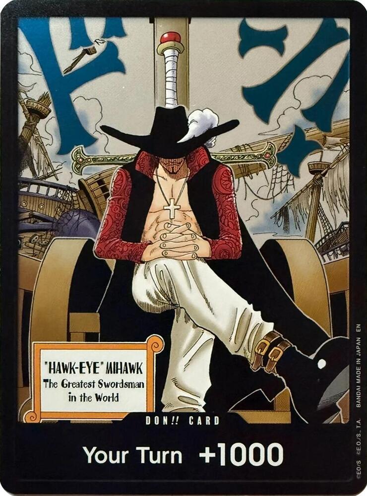 DON!! Card (Dracule Mihawk), The Azure Sea's Seven #672185