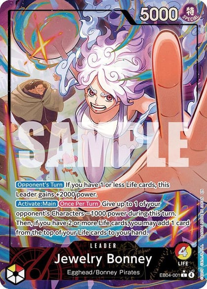 Jewelry Bonney (EB04-001) (Alternate Art), Adventure on Kami's Island EB04-001