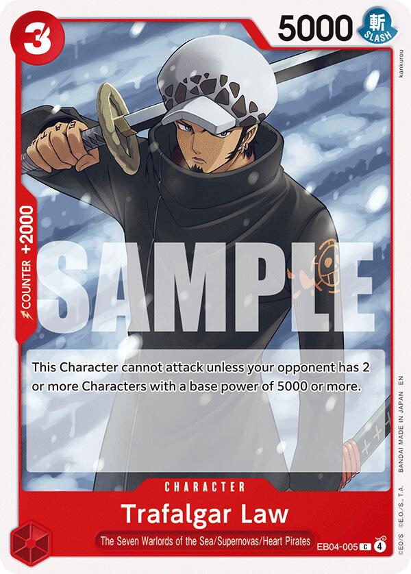 Trafalgar Law, Adventure on Kami's Island EB04-005