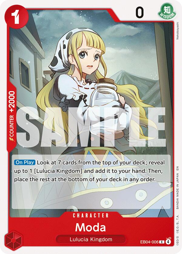 Moda, Adventure on Kami's Island EB04-006