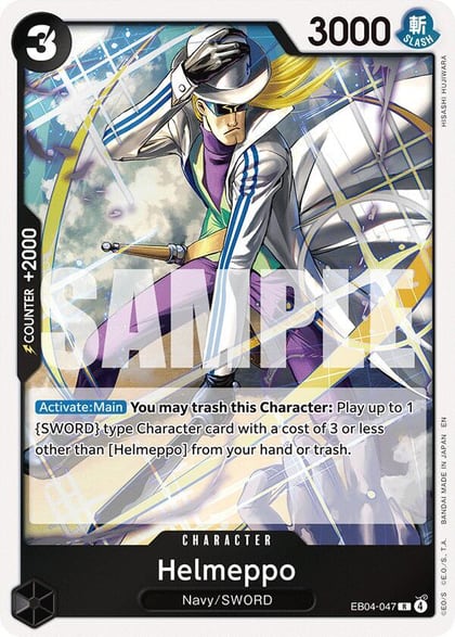 Helmeppo, Adventure on Kami's Island EB04-047