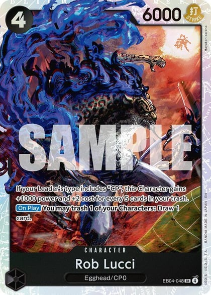 Rob Lucci, Adventure on Kami's Island EB04-048