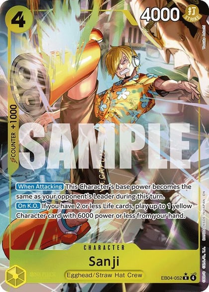 Sanji (EB04-052) (Alternate Art), Adventure on Kami's Island EB04-052