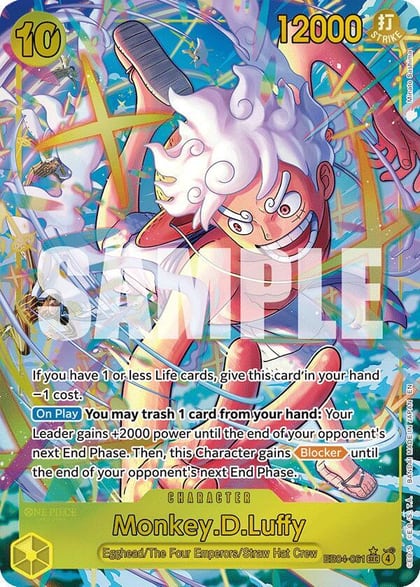 Monkey.D.Luffy (EB04-061) (Alternate Art), Adventure on Kami's Island EB04-061