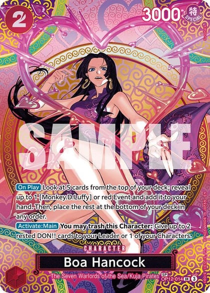 Boa Hancock (SP), Adventure on Kami's Island OP12-014