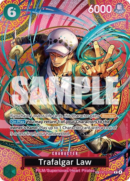 Trafalgar Law (SP), Adventure on Kami's Island OP13-031
