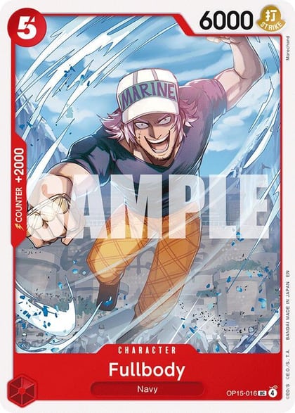 Fullbody, Adventure on Kami's Island OP15-016