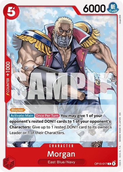 Morgan, Adventure on Kami's Island OP15-017